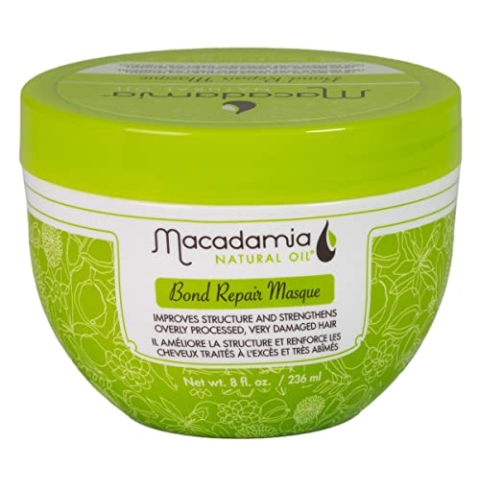 Bond repair mask helps revive and strengthen overly processed, damaged hair formulated with naturally-derived amino acids - Vegan and natural plex technology.