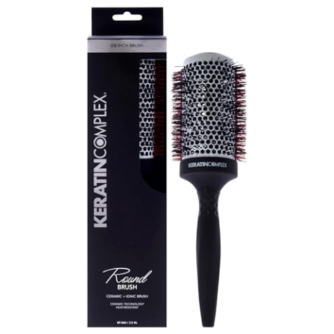 Keratin Complex Thermo-Rundbürste für Unisex 8,9 cm Haarbürste