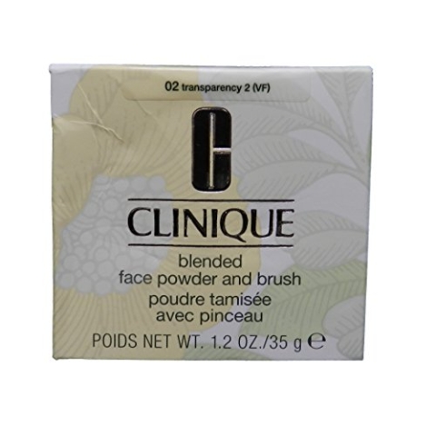 Clinique blended Face Powder and brush leichter loser Puder 02 transparency 2 35 g