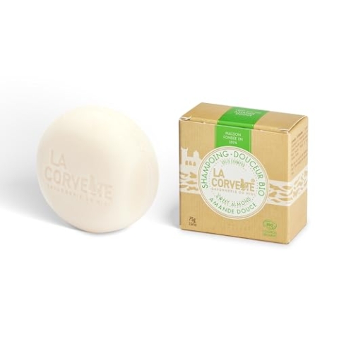La Corvette - Festes Bio-Shampoo COSMOS ORGANIC Süße Mandel - 75g