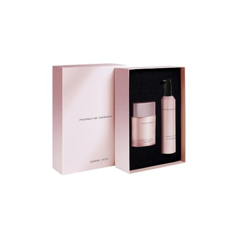 Porsche Design Woman Satin Set (femme/woman Eau de Parfum,100ml+Duschgel,200ml), 1 Stück