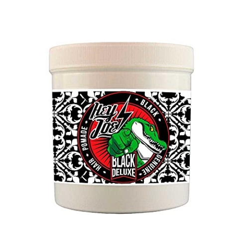 HEY JOE! - Genuine Hair Pomade Black Deluxe | Pomada Cabello Negro - Envase de 1000 g