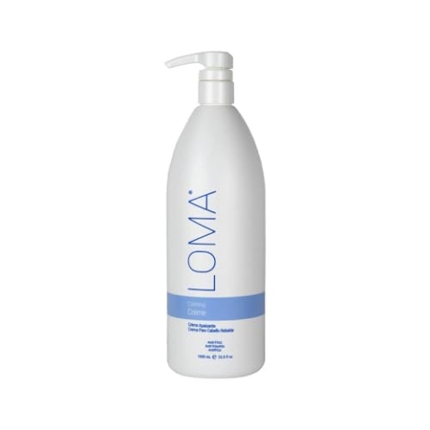 LOMA Beruhigende Creme 1L | Männer und Frauen | Für Haartyp: | Entkräuselt | Sofortspülung | Befeuchtet trockenes Haar | Parabenfrei | Beruhigt Frizz