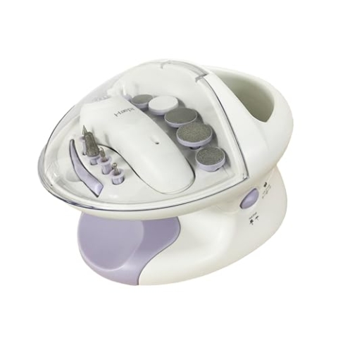 Maniküre-Set, Pediküre, mit elektrischer Nagelfeile, Set mit Blasen, Trocknungsfunktion