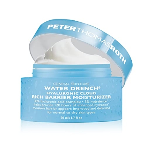 Peter Thomas Roth Water Drench Hyaluronic Cloud Rich Barrier Moisturizer, Skin Barrier Cream, Hyaluronic Acid Moisturizer, Moisturizer For Dry Skin