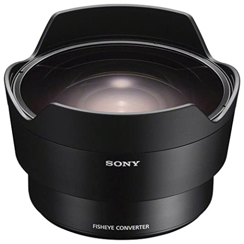 Sony SEL057FEC, Fisheye-Vorsatzkonverter, E-Mount Vollformat, geeignet für das Objektiv Sony SEL-28F20 schwarz