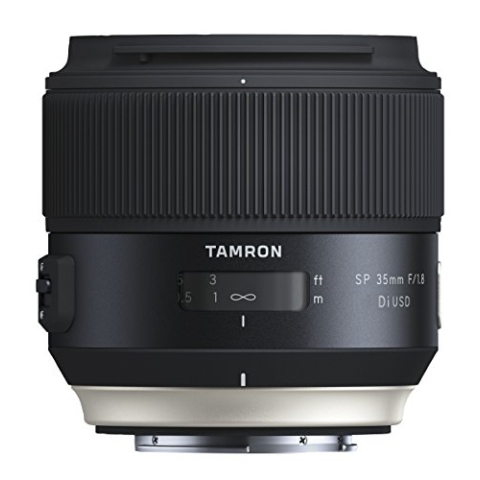Tamron SP35mm F/1.8 Di USD Sony Objektiv (67mm Filtergewinde, fest) schwarz