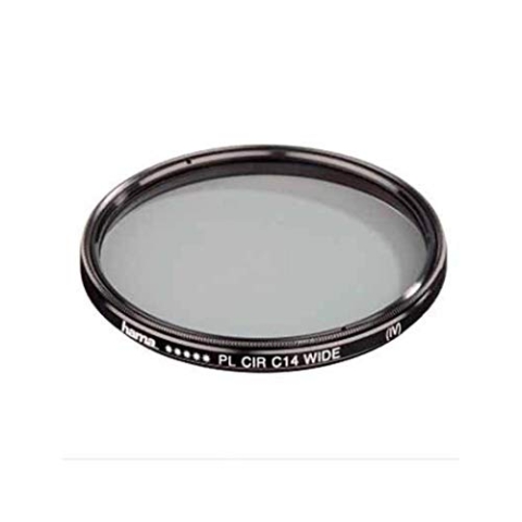 Hama Polarisations-Filter, Weitwinkel, 14-fach Vergütung, Für 72 mm Foto-Kameraobjektive, C14