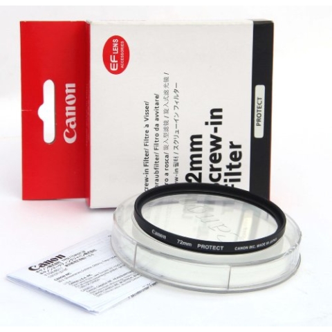 Canon F72REG Regular 72 mm Filter – Filter für Kamera (7,2 cm, Schwarz)
