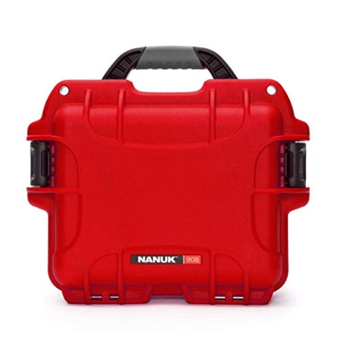 NANUK 908 Wasserdichter Hartschalenkoffer leer - Rot