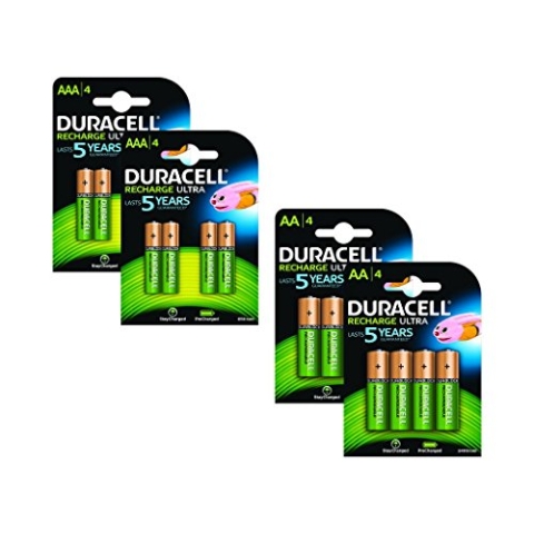 Duracell BUN0044B Akku, wiederaufladbar, NI-MH (NI-MH) – Batterien (wiederaufladbarer Akku, NI-MH) (NI-MH), 1,2 V, 16 – 70 mm, 60 mm