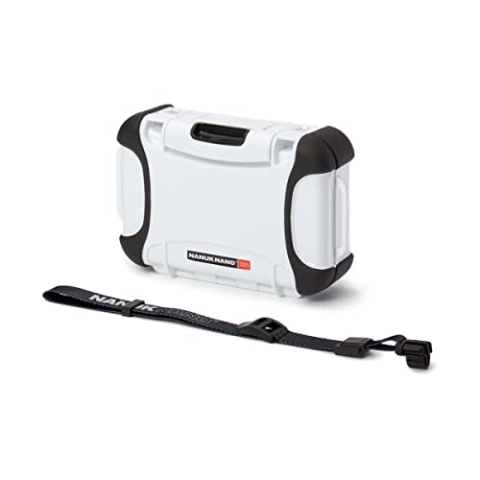 Nanuk 320-0012 Nano Series wasserdichte Medium Hard Case für Handys, Kameras und Elektronik (Weiß)