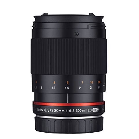 SAMYANG 881009 300mm F6.3 Objektiv für Anschluss Sony E - schwarz