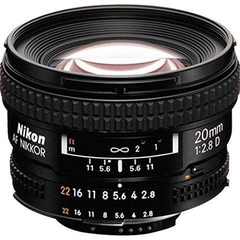 Nikon AF D 20/2.8 Nikkor Superweitwinkel-Objektiv (62mm Filtergewinde)