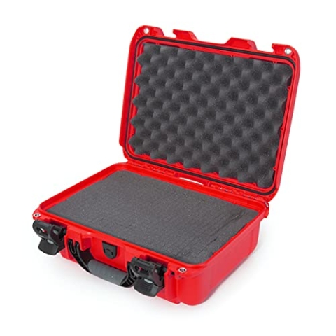 NANUK 920 Wasserdichter Hartschalenkoffer Mit Plüschschaumeinlage - Rot