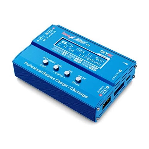 SKYRC B6DC V2 Ladegerät 6A Blei LiFePO, LiHV, LiIon, LiPo, NiCd, NiMH - Timer Abschaltung