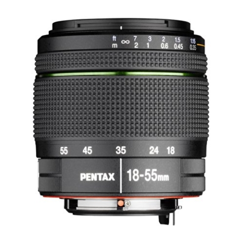 Pentax SMC DA 18-55mm F3.5-5.6 AL WR Objektiv (52mm Filtergewinde)