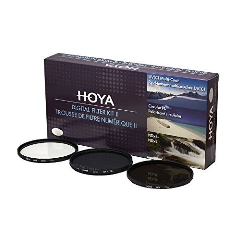 Hoya Digital Filter Kit (62mm, inkl Cirkular Polfilter/ND-Filter (NDx8)/HMC-C, UV-Filter)