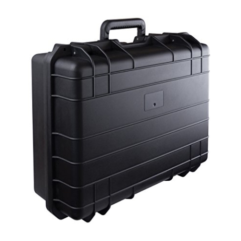 Blanko Gerätekoffer, Staub- und Wasserdicht, schlagfester Kamerakoffer, Universal-Koffer mit Schaumstoff 520 x 415 x 195 mm