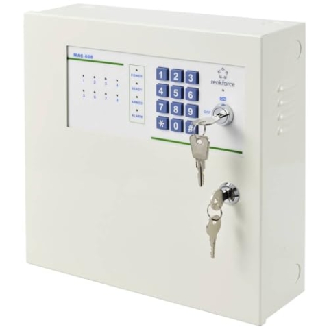 Renkforce MAC-608 MAC-608 Alarmzentrale Alarmzonen 8X Drahtgebunden
