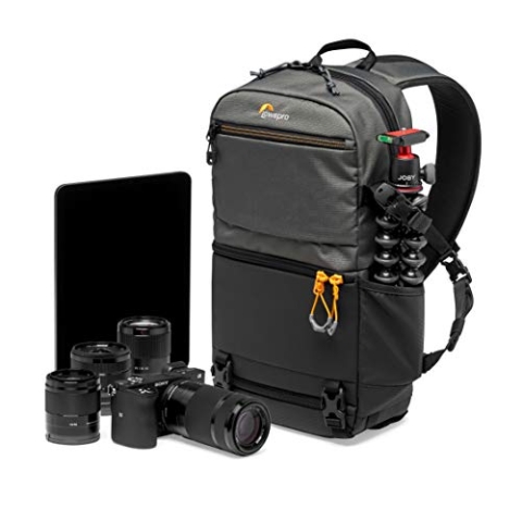 Lowepro Slingshot SL 250 AW III Kamerarucksack - Kameratasche / Fototasche für spiegellose und DSLR-Kameras, Fach für 10-Zoll-Tablet, für Sony A7, iPad, Surface Pro, 300D Ripstop, Grau