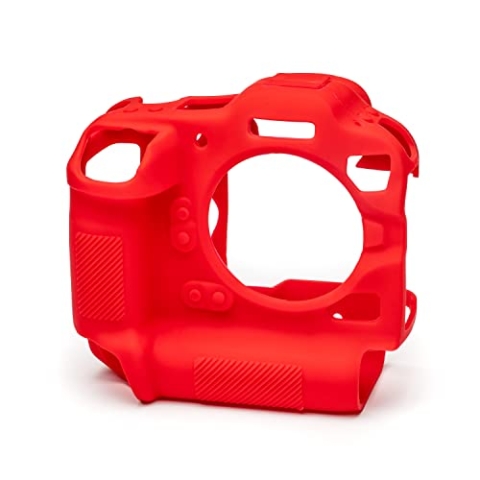easyCover - Silikon Kameratasche - Schutz für Ihre Kamera - Canon R3 - Rot