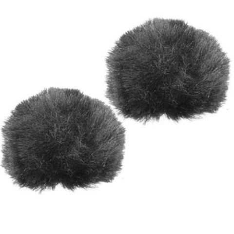 Rycote 065501 Windschutz für Lavalier - Black (2er Pack)