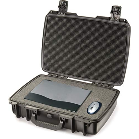 PELI Storm IM2370 Laptopkoffer für Professionellen Schutz, Wasser- und Staubdicht, 19L Volumen, Mit Schaumstoffeinlage (Anpassbar), Schwarz