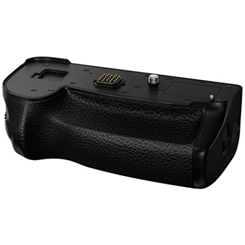 Panasonic Batteriegriff für Lumix DC-G9, Akkugriff, mit Staub-/Spritzwasserschutz Schwarz