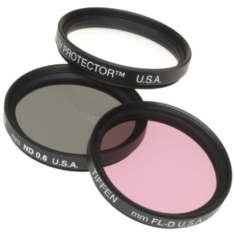 Tiffen Filter 62MM DELUXE 3 FILTER KIT