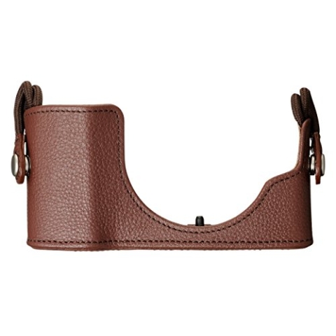 Olympus CS-45B Leder Hülle (geeignet für PEN E-PL7, E-PL8, E-PL9) braun