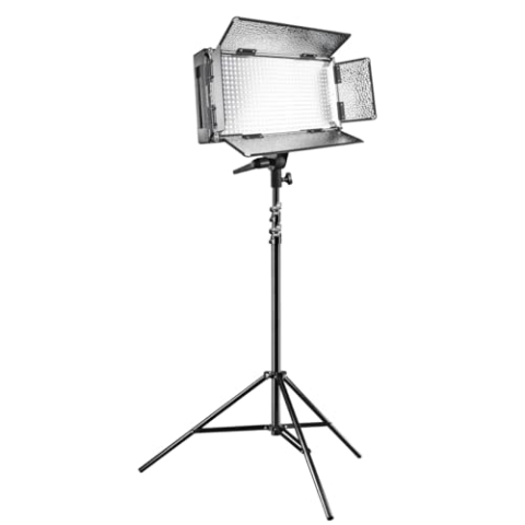 Walimex Pro LED 500 Flächenleuchte mit WT-806 Stativ