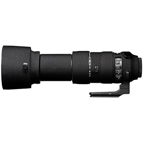 easyCover - Lens Oak - Objektivschutz - Schutz für Ihr Kameraobjektiv - Geeignet für Sigma 60-600mm F4.5-6.3 DG OS HSM | S - Schwarz