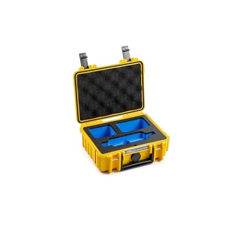 B&W Transportkoffer Outdoor für Insta360 X3 - Type 500 Gelb - wasserdicht nach IP67 Zertifizierung, staubdicht, bruchsicher und unverwüstlich