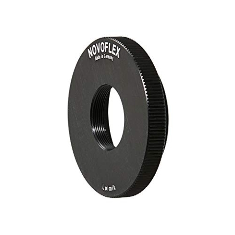 Novoflex LEIMIK Kameraobjektivadapter - Objektivadapter (M39, Black, Optics-Microskop - M 39)