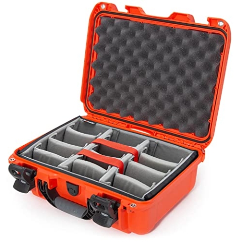 NANUK 920 Wasserdichter Hartschalenkoffer Mit Gepolsterten Trennwänden - Orange