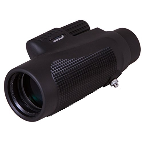 Levenhuk Wise 10x42 Hand-Fernrohr mit Durchgehend Mehrfachvergüteter Optik Aus BaK-4-Glas für Helle und Klare Bilder