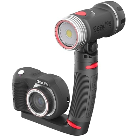 SeaLife Micro 3.0 Limited Edition Explorer Unterwasserkamera Set inklusive Sea Dragon 2300F LED Licht für Foto & Video