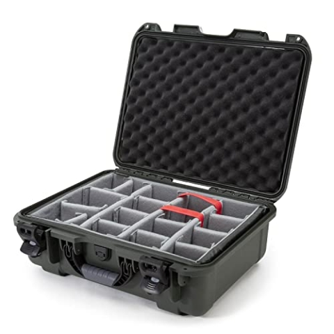 NANUK 930 Wasserdichter Hartschalenkoffer Mit Gepolsterten Trennwänden - Olive