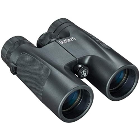 Bushnell - Powerview - Fernglas 10 x 42 - Schwarz - Prisma Dach - Robustes Design - Klare Sicht - Kompakt, mit verschiedenen Einsatzmöglichkeiten - 141042