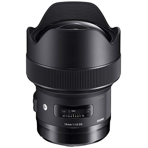 Sigma 14mm F1,8 DG HSM Art Objektiv für SIGMA SD/DP Kameras mit SIGMA SA Mount Objektivbajonett