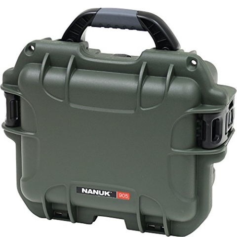 NANUK 905 Wasserdichter Hartschalenkoffer leer - Olive