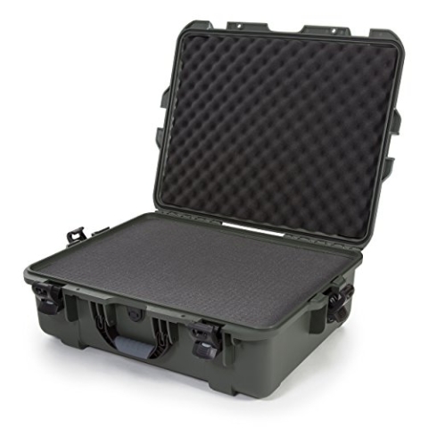 NANUK 945 Wasserdichter Hartschalenkoffer Mit Plüschschaumeinlage - Olive