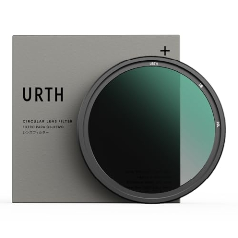 Urth 58 mm Variabler Graufilter ND2-32 (1-5 Stop) ND Filter (Plus+)