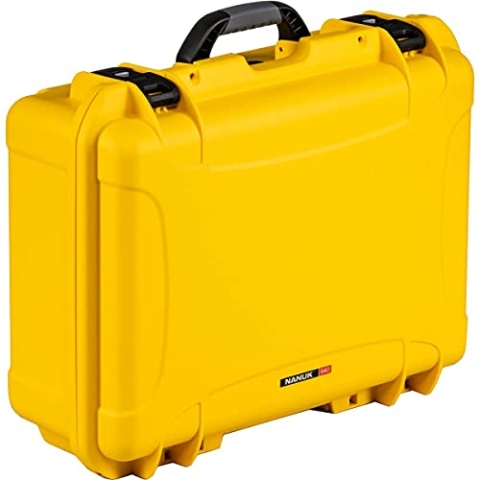 NANUK 940 Wasserdichter Hartschalenkoffer Mit Plüschschaumeinlage - Gelb
