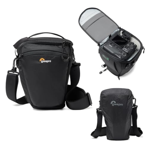 Lowepro ProTactic TLZ 70 Pro AW III Toploader-Kameratasche für spiegellose DSLR, Vol. 5 l, Abm: 30,5x14x16 cm, f. Kameras mit angesetztem Objektiv, modulare Schultertasche, f. Fotografen/Videofilmer