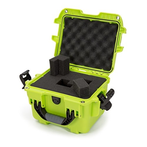 NANUK 908 Wasserdichter Hartschalenkoffer Mit Plüschschaumeinlage - Limette