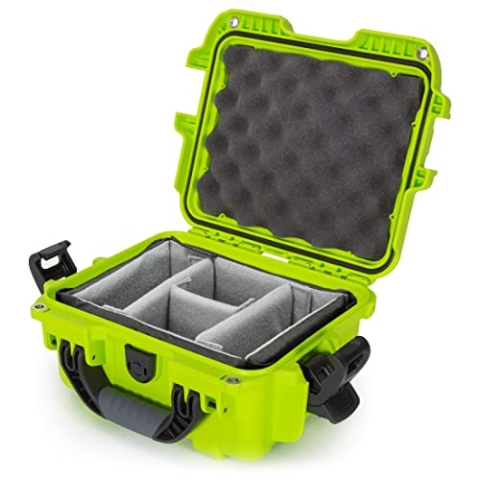 NANUK 905 Wasserdichter Hartschalenkoffer Mit Gepolsterten Trennwänden - Limette