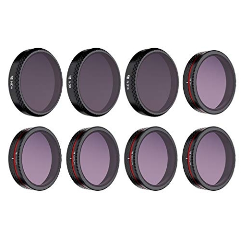 Freewell All Day - 8Pack Filters Kompatibel mit Autel Evo II 6K/ Lite+