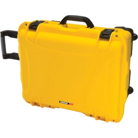 NANUK 950 Wasserdichter Hartschalenkoffer leer - Mit Rädern - Gelb